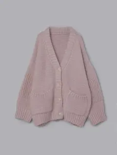 【新品•タグ付き】Olu.✳︎オーバーシルエットニットカーディガン
