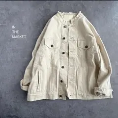 ◾️新品タグ付 MAHAL マハル ハンドクロシェットジャケット ロン 