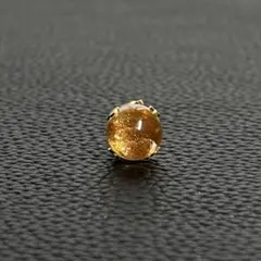 天然石NO.235 ピアス　タイチンコッパー　8mm 片耳用