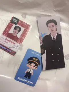 ソンフンENHYPEN WORLD POPUP トレカ ３点　QR未使用