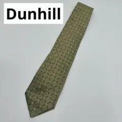dunhill ネクタイ チェック柄 ベージュ系