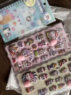 シール帳　シールセット　ラブブ風