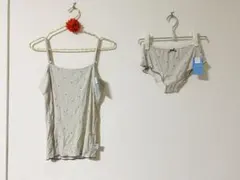 MUSEE 肌着 インナー キャミソール ショーツ 上下 2点セット Mサイズ