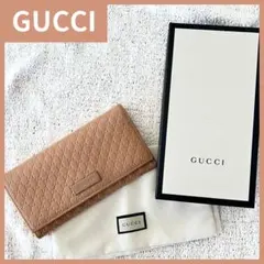 GUCCI 長財布 マイクロGG インターロッキング GGライン