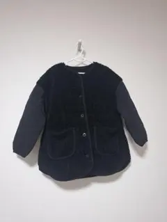 GU　ジーユ　ボアジャケット　アウター　フリース　ブルゾン　キッズ　120cm