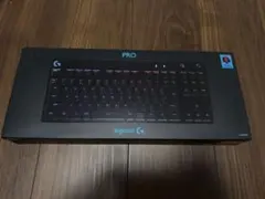 動作確認済み！ロジクール　GPRO 赤軸　本箱付き