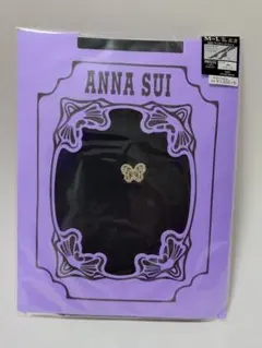 【限定値下げ】ANNA SUI 30D ブラックタイツ M~L　蝶