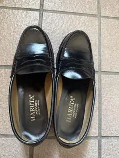 HARUTA ARVIN ローファー 黒