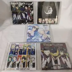ツキウタ CD 5枚まとめセット売り 梶裕貴 鳥海浩輔 増田俊樹 前野智昭