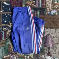 90s adidas 刺繍ロゴ 万国旗タグ トリコカラー