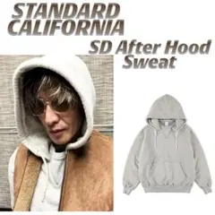 スタンダードカリフォルニア後付けパーカー STANDARDCALIFORNIA Logo After Hood Sweatを使った着回しコーディネートブログ