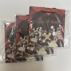 【新品•未開封】GODIVA × CLAMP コラボバッグ 3枚セット