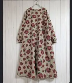 シャンブルドゥシャーム iki フラワーモチーフ　ワンピース