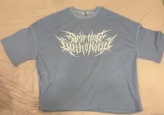 天使界隈 Tシャツ ライトブルー