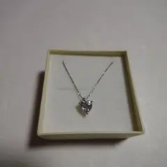 Pure シルバー925 ハート型ネックレス