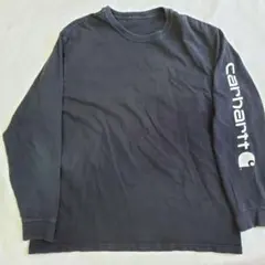 o*i様 carharttカーハートメキシコ製ロングティーシャツt袖プリントロゴ