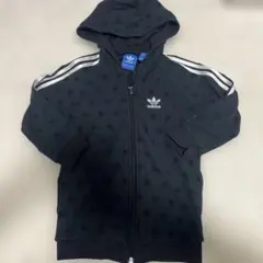 美品　adidas キッズ　パーカー　100