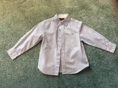 コムサイズム　長袖シャツ　ライトブルー　100