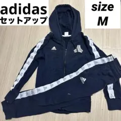 adidas ネイビー ジャージ Mサイズ