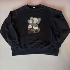 ユニクロ×kaws プリントスウェット　トレーナー　カウズ 160cm