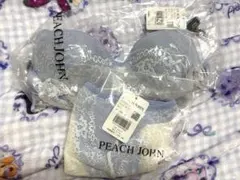 PEACH JOHN ワークブラ レーシィ スノーブルー B70 M/Lのサムネイル