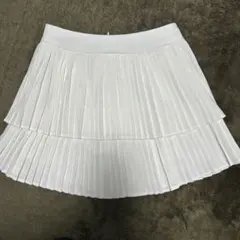 SHEIN ホワイトプリーツスカート