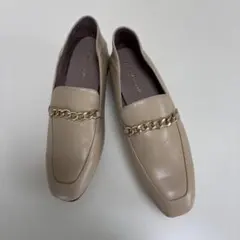 ORiental TRaffic　 ベージュ チェーン付きローファー