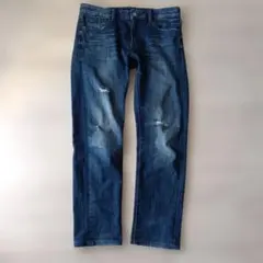 UNIQLO JEANS ダメージ加工 スキニーデニム29インチ