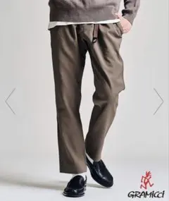 GRAMICCI グラミチ 417別注 ツイルストレッチパンツ ブラウン