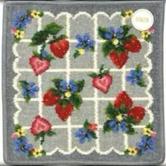 ストロベリーフィールドプティ❤️シルバーグレー❤︎フェイラー❤︎ ハンカチ