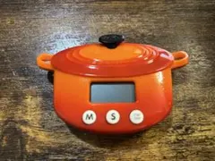 LE CREUSET キッチンタイマー オレンジのサムネイル