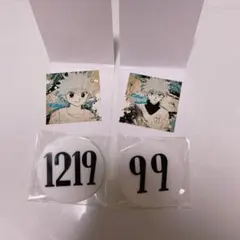 アクリルバッジ】冨樫義博展グッズセット【キルア・クラピカ】 - メルカリ