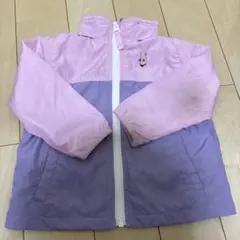ミキハウス 90 ピンク　シャカシャカ ジャンパー 上着