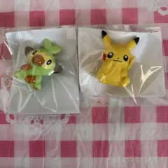 【未開封新品】ポケモン　ピカチュウ サルノリ　ミスタードーナツ　フィギュア