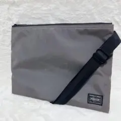 【未使用級】PORTER ポーター ジョイン グレー サコッシュ