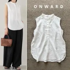 極美品✨イチアンティークス リネン100% プルオーバー ブラウス