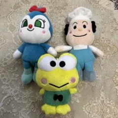 アンパンマンシリーズ他　ぬいぐるみ3体　セット