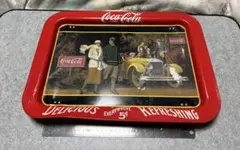 Coca-Cola 公式ライセンス品 アンティーク トレイ - メルカリ