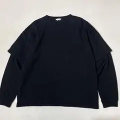 WELLDER ヴェルダー レイヤードスリーブ クルーネック