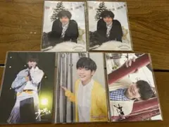 長尾謙杜 公式写真 フォトセ 5点セット