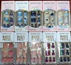 DASHING DIVA MAGIC PRESS PEDI 10セットのサムネイル