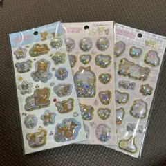 リラックマ　キラッとぷくぷくエアーシール