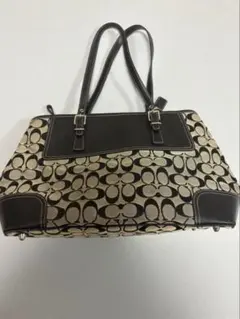 コーチ シグネチャートートバッグ　キャンバス　6894