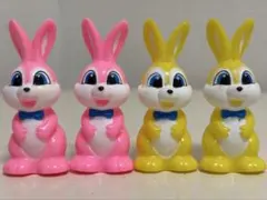 エスエス製薬 ピョンちゃんソフビ指人形4個