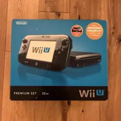 Wii U PREMIUM SET ブラック　wiiコントローラー