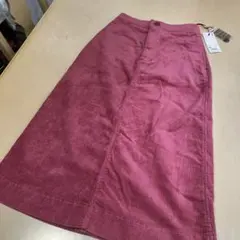 ユニクロ　コーデュロイ　タイト　スカート丈75㎝　ポケット付き