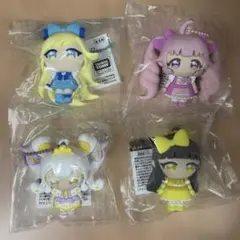 ひみつのアイプリ3Dラバーマスコット　4種コンプセット