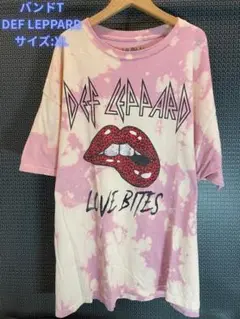 DEF LEPPARD バンドTシャツ 古着 XLサイズ LOVE BITES