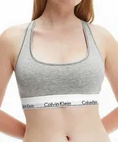 新品未使用 カルバンクライン ライトリーラインブラレット グレー M