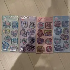 サンリオ　ウォーターシール クロミ　マイメロ　シナモンロール　ハンギョドン　4点